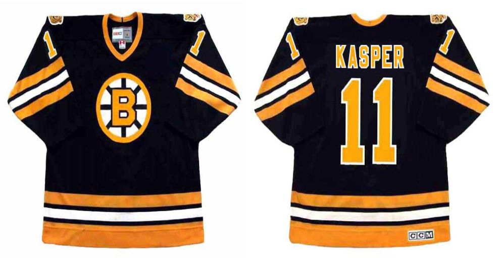 2019 Men Boston Bruins #11 Kasper Black CCM NHL jerseys